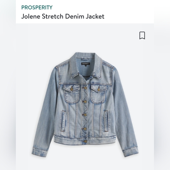 Prosperity Jackets & Blazers - Prosperity Jolene Stretch Denim Jacket